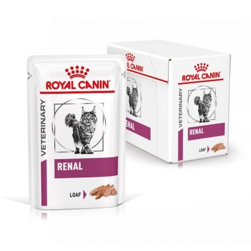 Royal Canin Renal paté gato pack box