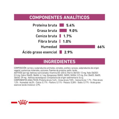 Royal Canin Renal Paté Perro beneficios
