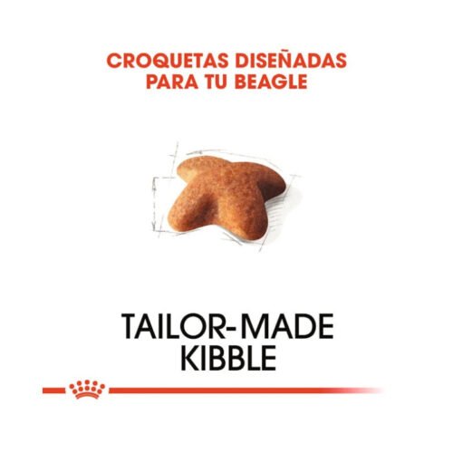 imagen de los ingredientes y composición nutricional del pienso Royal Canin Beagle Adult
