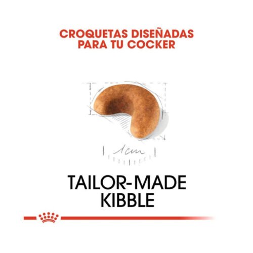 imagen de la textura del pienso Royal Canin Cocker Puppy