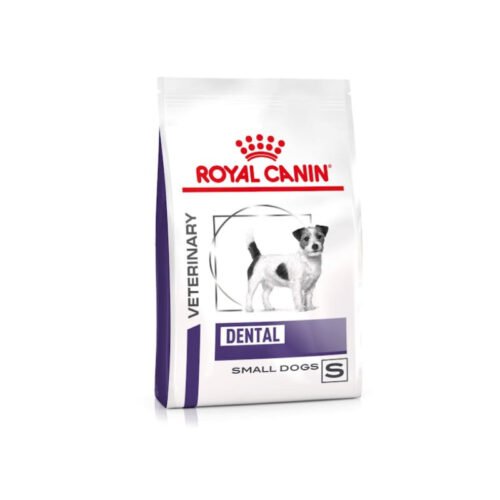 presentación Royal Canin Dental Small Dog croquetas marrones