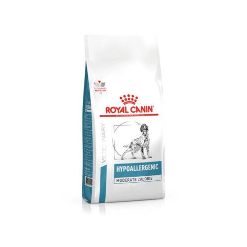 Royal Canin Hypoallergenic Moderate Calorie pack frontal