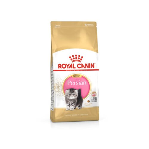 Royal Canin Kitten Persian pack frontal del pienso para gatitos Persa