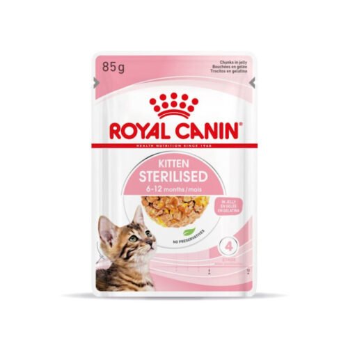 Sobre frontal comida húmeda Royal Canin Kitten Sterilised