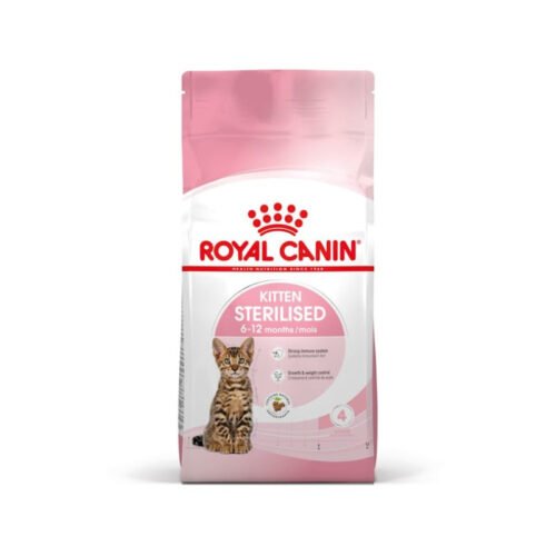 Vista frontal del producto Royal Canin Kitten Sterilised