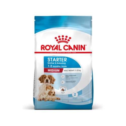 Royal Canin Medium Starter pack frontal del pienso