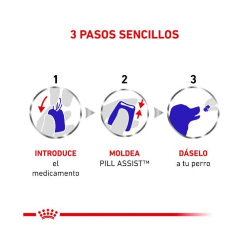 Royal Canin Pill Assist S composición y aspecto del snack