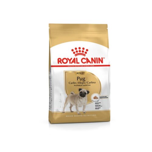Royal Canin Pug Adult pienso frontal del saco