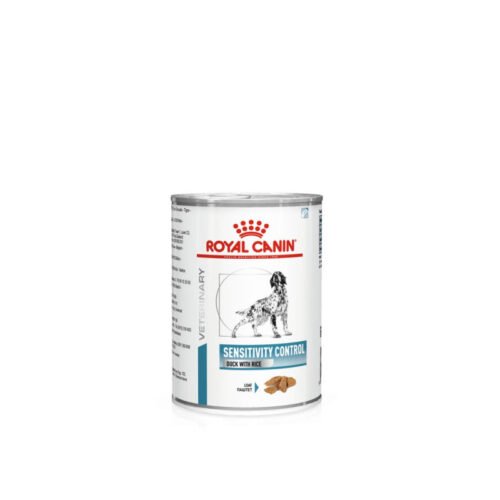 Royal Canin Sensitivity Control (Pato Con Arroz - Paté) en lata de comida húmeda para perro