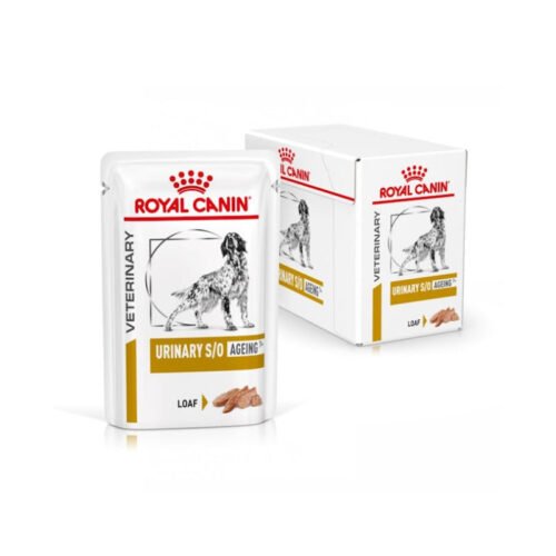 pack box royal canin urinary s/o ageing 7+ perro