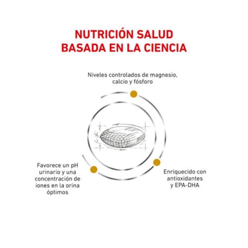 beneficios ilustración pienso Royal Canin Urinary S/O perro