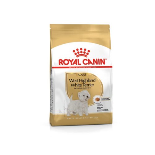 Imagen frontal del saco Royal Canin West Highland White Terrier Adult