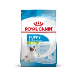 pack frontal del producto royal canin puppy x-small