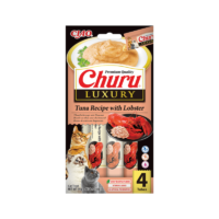 Snack cremoso Churu CAT LUXURY de atún y bogavante para gatos