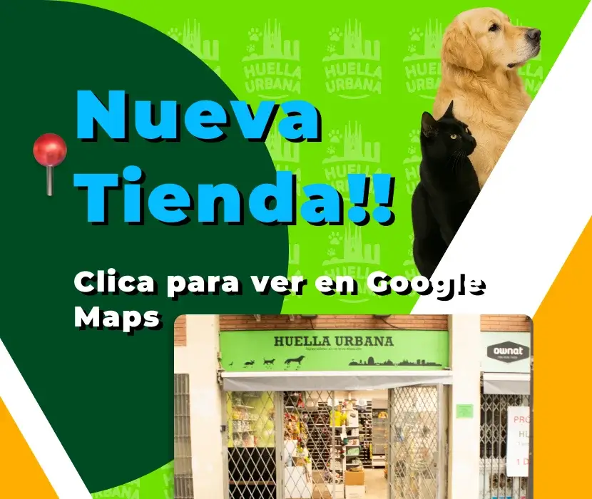 Banner de nueva tienda física Huella Urbana en Barcelona