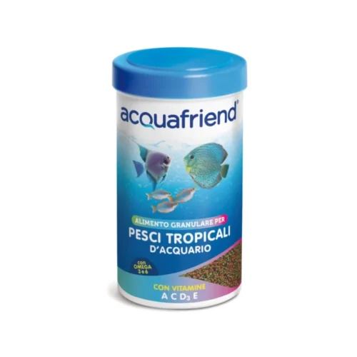 Acquafriend alimento granulado para peces tropicales de acuario