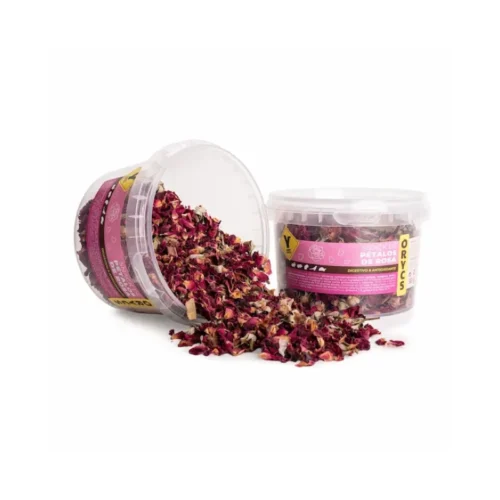 Snack Pétalos de Rosa Orycs en tarrina