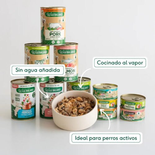 Recetas del Chef Wild Balance cocinadas al vapor