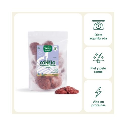 Beneficios dieta BARF conejo piel sana pelo brillante y alta proteína