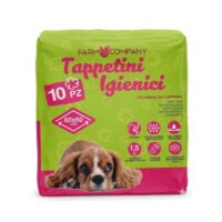 Empapador Adhesivo Farm Company 60x60 cm para perros pack 10 unidades