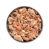 Textura de la comida húmeda Fidelis Cabra