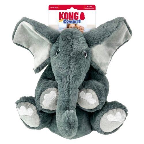 Peluche para perros KONG Comfort Kiddos Jumbo Elephant XL con empaque original