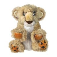 Juguete de felpa KONG Comfort Kiddos Lion Lg con texturas suaves