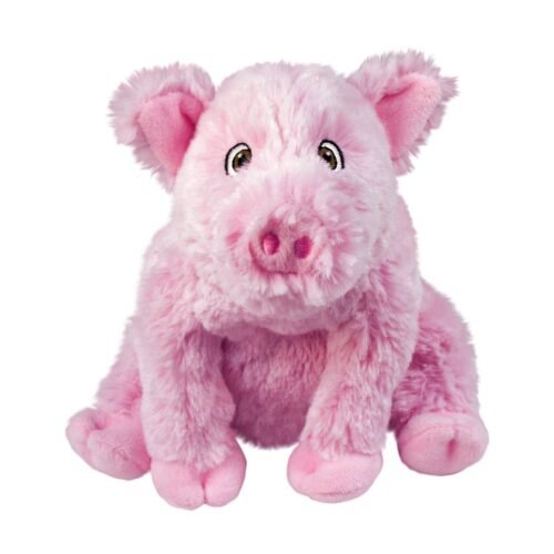 Juguete de felpa rosa KONG Comfort Kiddos Pig Sm para cachorros y perros pequeños