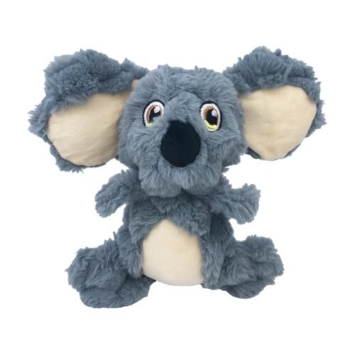 Juguete de peluche para perros KONG Scrumplez Koala Md con texturas suaves