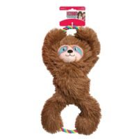 Juguete para perro KONG Tuggz Sloth XL de peluche con cuerda resistente para forcejeo