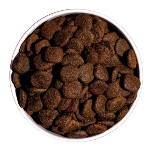 Plato con ración de pienso Ownat Hypoallergenic Lamb