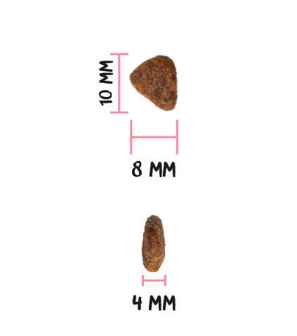 Medidas de la croqueta Ownat Ultra Kitten Sterilized