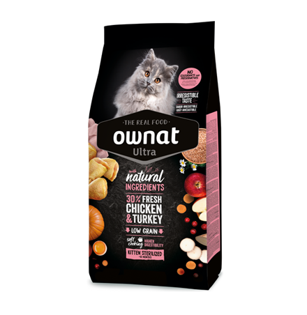 Saco frontal Ownat Ultra Kitten Sterilized para gatitos esterilizados