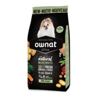 Saco frontal Ownat Ultra Mini Adult para perros pequeños