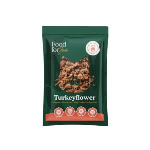Food for Joe Turkeyflower comida cocinada pavo gatos