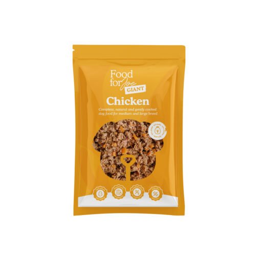 Food for Joe Giant Chicken comida cocinada pollo perros grandes