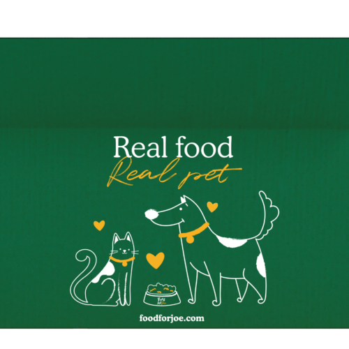 Caja de envio Food for Joe Real Food Real Pet