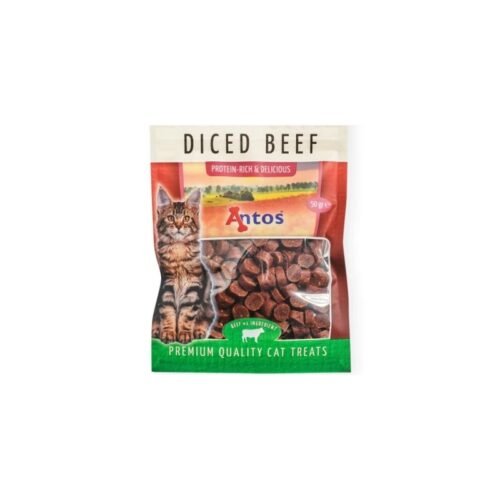 Cat Treats Dados de Ternera