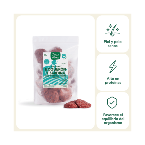 Beneficios de la dieta BARF de pescado para gatos Wild Balance