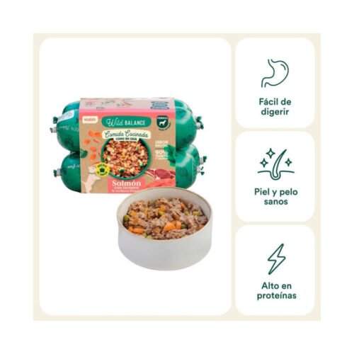 Beneficios de Wild Balance Salmón y Ternera para el pelo y piel