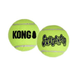 KONG Air Squeaker pelota de tenis para perros