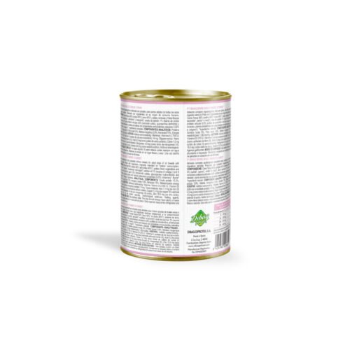 Composición e información nutricional Dibaq Sense Sensitive Conejo y Pavo