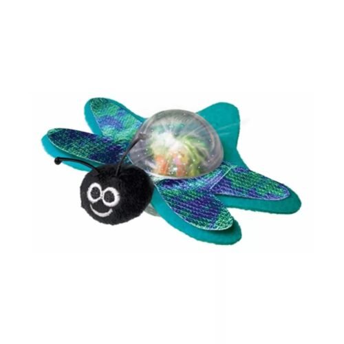 Juguete para gatos KONG Bat-a-Bout Flicker con luces LED que parpadean al movimiento