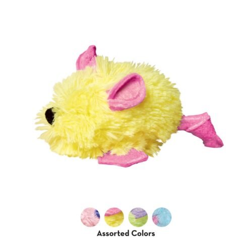 Variedad de colores surtidos de los juguetes KONG Kitten Mice 2-pk