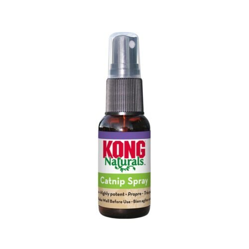 Botella de KONG Naturals Catnip Spray de aceite concentrado de hierba gatera