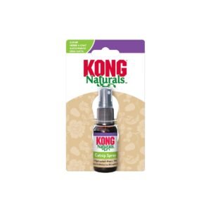 Empaque original del KONG Naturals Catnip Spray para gatos