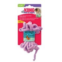 Juguete para gatos KONG Pull-A-Partz Yarnz Assorted en su empaque original con catnip