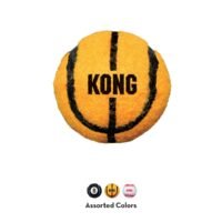 Pelota de baloncesto para perros KONG Sport Balls Assorted Lg con opciones de colores surtidos