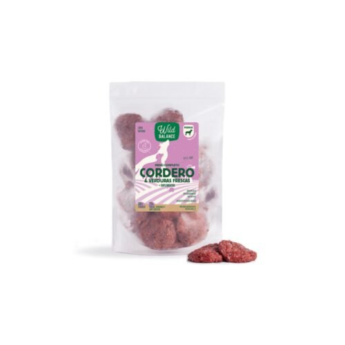 Comida BARF Wild Balance Cordero & Verduras Frescas bolsa de 1kg