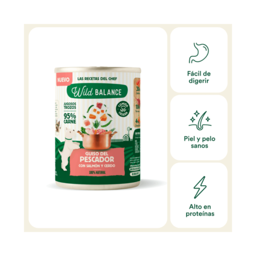 Beneficios nutricionales Wild Balance Guiso del Pescador